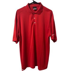 Nike Golf Red. NWOT. Size Large.